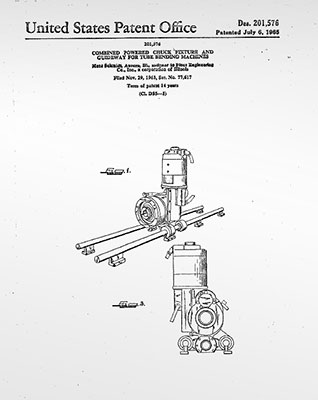 Patent issued for CNC Bender carriage